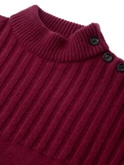 Atlantic Jumper Greeves Berry Red 10 Atlantic Jumper Greeves Berry Red -Men's Fashion-Oliver Spencer OSMK739AtlanticJumperGRE01BERGreevesBerryRed41