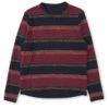 Reversible Newport Long Sleeve T-Shirt Hinkley Navy/Burgundy -Men's Fashion-Oliver Spencer OSMKReversibleSweatshirtNavy1