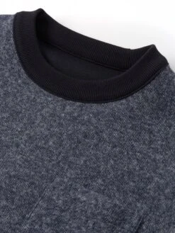 Reversible Sweatshirt Edgeware Navy -Men's Fashion-Oliver Spencer OSMKSweatshirtNavyReversible4