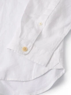 Grandad Shirt Bridford White -Men's Fashion-Oliver Spencer OSMS126GrandadShirtBRI01WHTBridfordWhite2