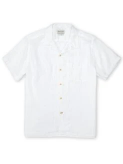 Havana Short Sleeve Shirt Bridford White