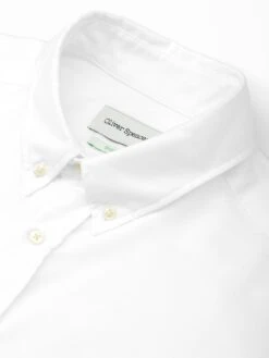 Brook Shirt Brecon White -Men's Fashion-Oliver Spencer OSMS162BrookShirtBRE01WHIBreconWhite1