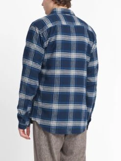 Treviscoe Shirt Devon Blue 13 Treviscoe Shirt Devon Blue -Men's Fashion-Oliver Spencer OSMS171A DEV01BLU TREVISCOESHIRT DEVONBLUE3copy