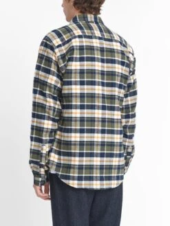 Treviscoe Shirt Eldin Green 13 Treviscoe Shirt Eldin Green -Men's Fashion-Oliver Spencer OSMS171A ELD01GRN TREVISCOESHIRT ELDINGREEN2copy