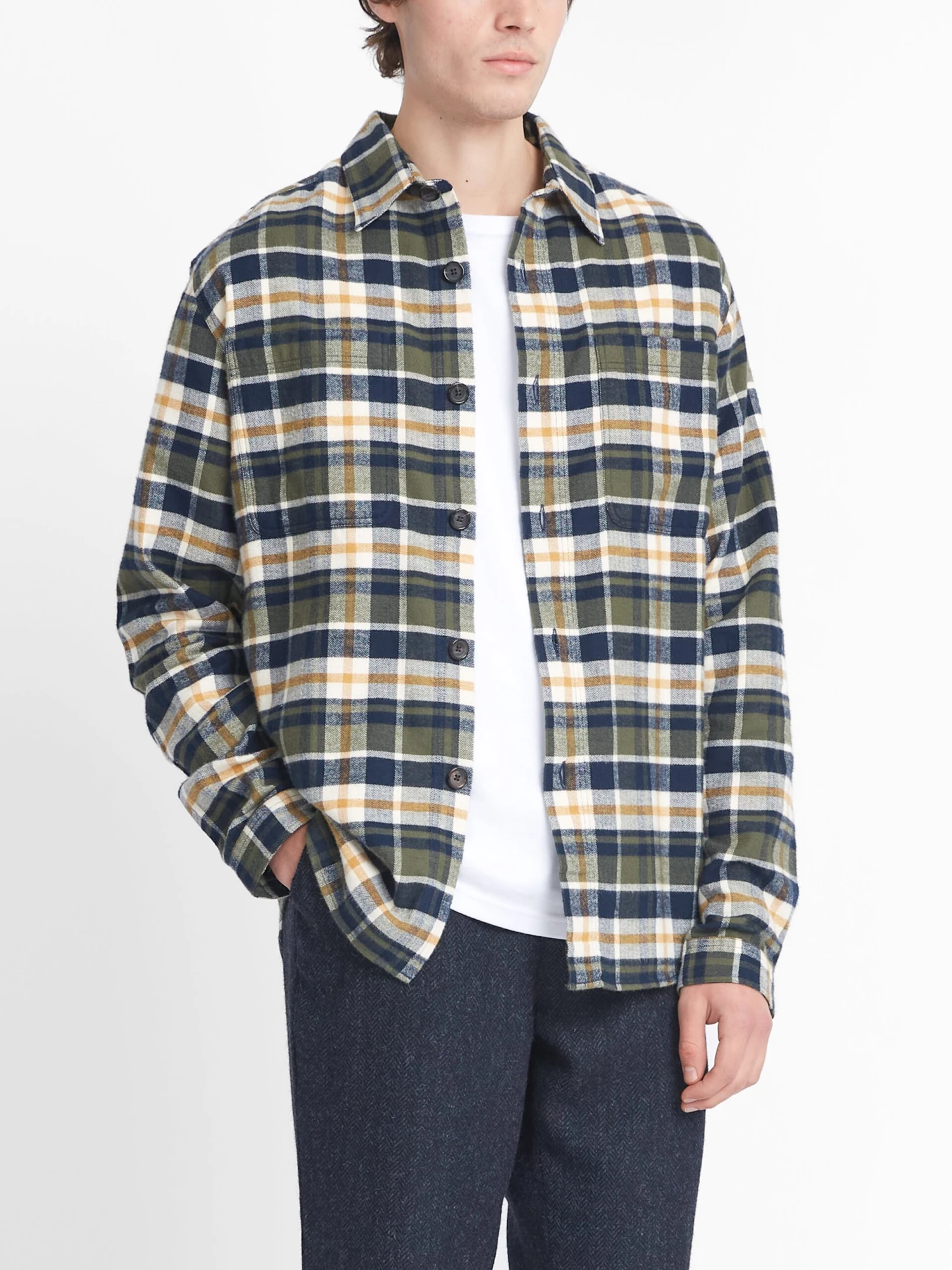 Treviscoe Shirt Eldin Green 7 Treviscoe Shirt Eldin Green - Image 5