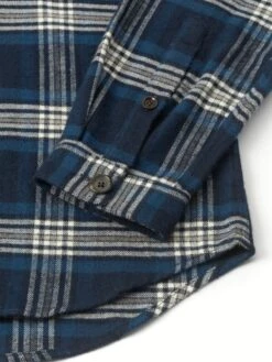 Treviscoe Shirt Devon Blue 11 Treviscoe Shirt Devon Blue -Men's Fashion-Oliver Spencer OSMS171aTreviscoeShirtDEV01BLUDevonBlue2