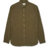 New York Special Shirt Padworth Green -Men's Fashion-Oliver Spencer OSMS200dNewYorkSpecialShirtPAD01GRNPadworthGreen