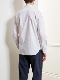 Conduit Classic Shirt Abbott White -Men's Fashion-Oliver Spencer OSMS304 ABB01WHICONDUITCLASSICSHIRTABBOTTWHITE21copy