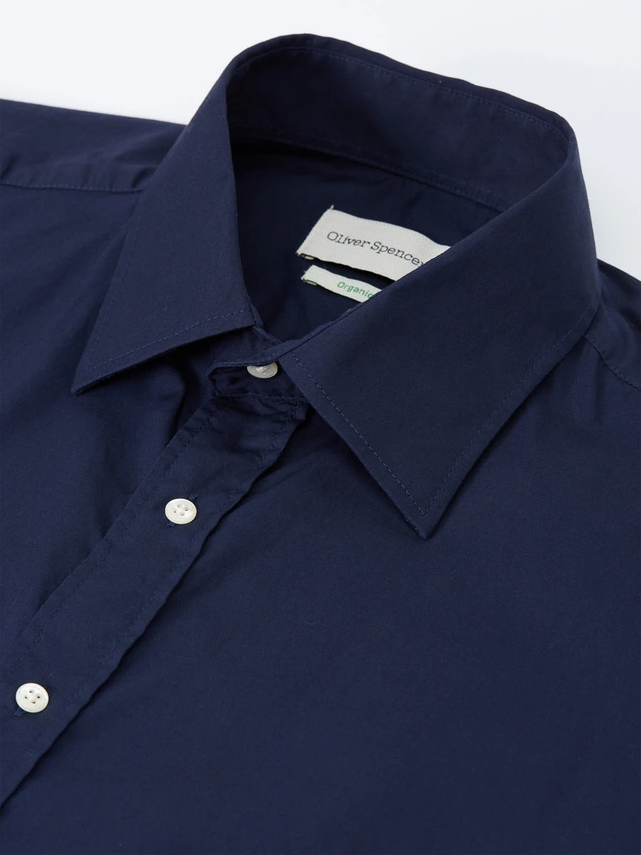Conduit Classic Shirt Abbott Navy 5 Conduit Classic Shirt Abbott Navy - Image 3