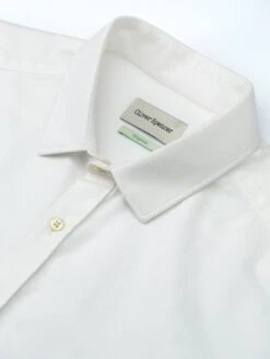 Conduit Classic Shirt Brecon White -Men's Fashion-Oliver Spencer OSMS304ConduitClassicShirtBRE01WHIBreconWhite