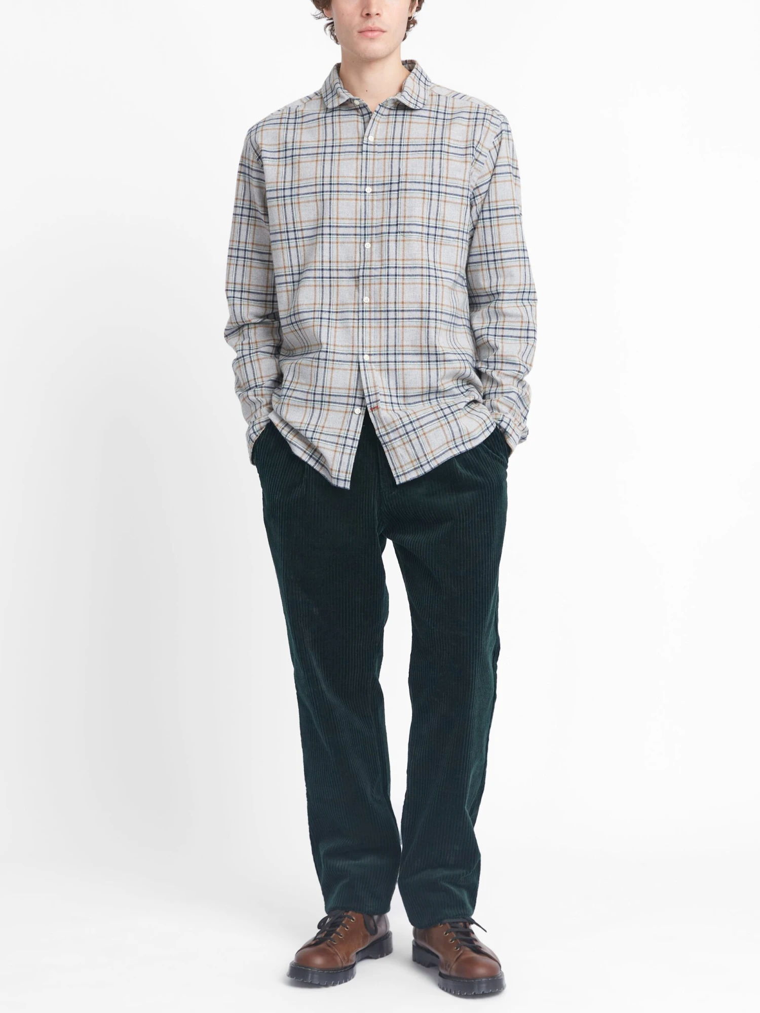 Eton Collar Shirt Escott Grey 4 Eton Collar Shirt Escott Grey - Image 2