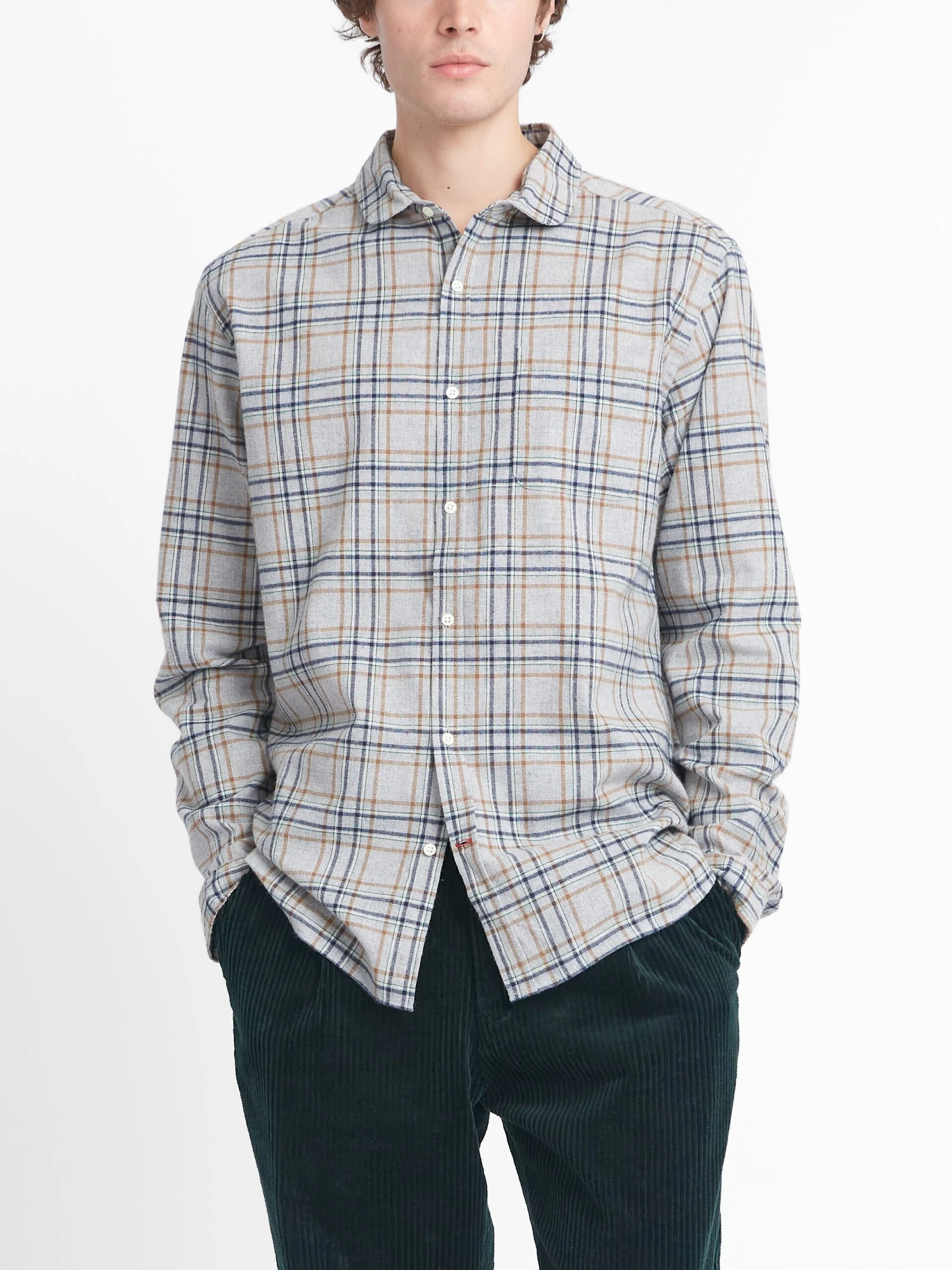 Eton Collar Shirt Escott Grey 7 Eton Collar Shirt Escott Grey - Image 5