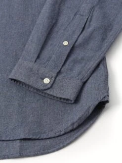 Eton Collar Shirt Abbingdon Slate Blue -Men's Fashion-Oliver Spencer OSMS69bEtonCollarShirtABB01SLBAbbingdonSlateBlue2