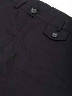 Fishtail Trouser Eden Black 12 Fishtail Trouser Eden Black -Men's Fashion-Oliver Spencer OSMT20dFishtailTrousersEDE01BLKEdenBlack1