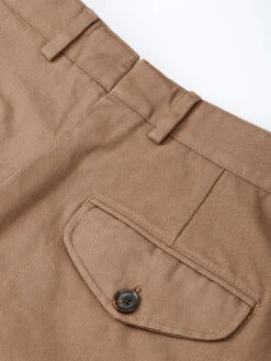 Fishtail Trousers Ellbridge Taupe -Men's Fashion-Oliver Spencer OSMT20dFishtailTrousersELL01TAUEllbridgeTaupe3