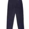 Fishtail Trousers Morva Navy 1 Fishtail Trousers Morva Navy -Men's Fashion-Oliver Spencer OSMT20dFishtailTrousersMOR01NAVMorvaNavy