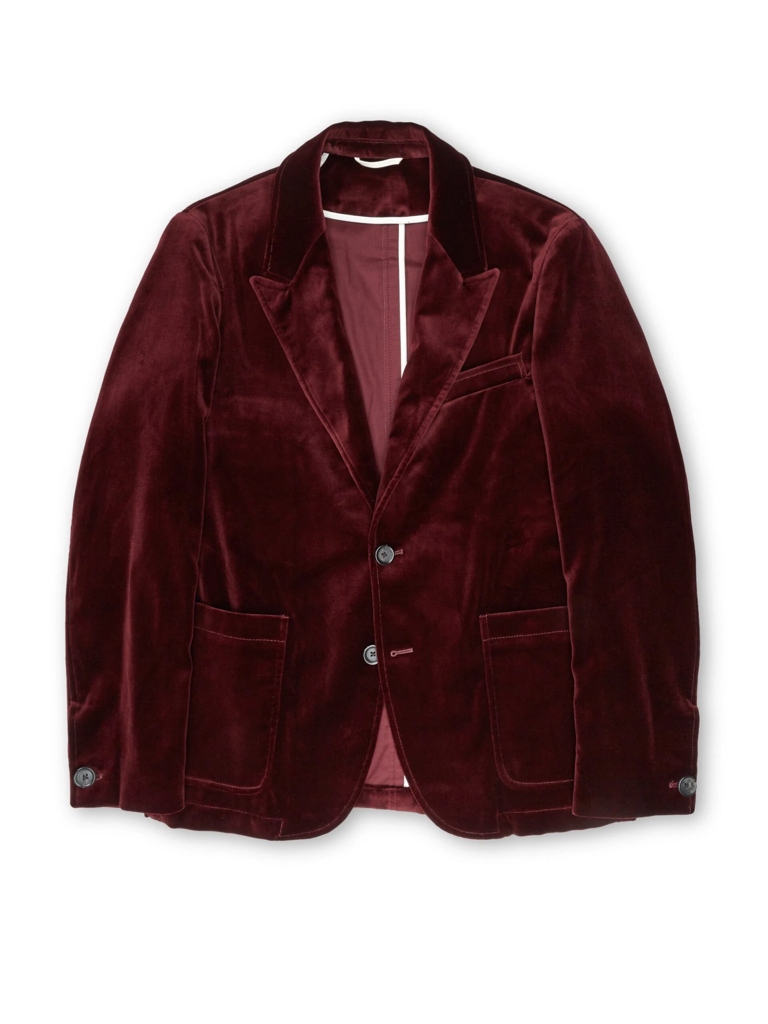 Mansfield Jacket Velvet Burgundy 3 Mansfield Jacket Velvet Burgundy