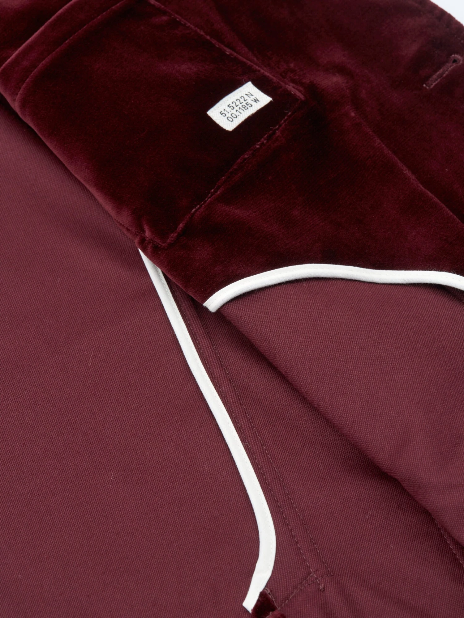 Mansfield Jacket Velvet Burgundy 7 Mansfield Jacket Velvet Burgundy - Image 5