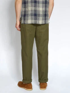 Drawstring Trousers Ellbridge Green 17 Drawstring Trousers Ellbridge Green -Men's Fashion-Oliver Spencer OSMT48A ELL01GRN DRAWSTRINGTROUSERSELLBRIDGEGREEN5copy