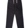 Drawstring Trousers Ellbridge Black -Men's Fashion-Oliver Spencer OSMT48aDrawstringTrousersELL01BLKEllbridgeBlack
