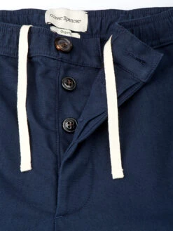 Drawstring Trousers Ellbridge Navy 13 Drawstring Trousers Ellbridge Navy -Men's Fashion-Oliver Spencer OSMT48aDrawstringTrousersELL01NAVEllbridgeNavy2