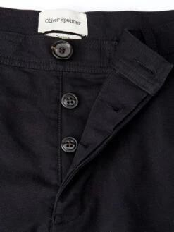 Judo Trousers Ellbridge Black -Men's Fashion-Oliver Spencer OSMT49iJudoTrousersELL01BLKEllbridgeBlack2