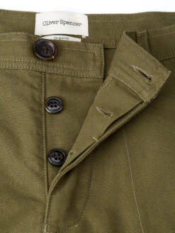 Judo Trousers Ellbridge Green 11 Judo Trousers Ellbridge Green -Men's Fashion-Oliver Spencer OSMT49iJudoTrousersELL01GRNEllbridgeGreen2