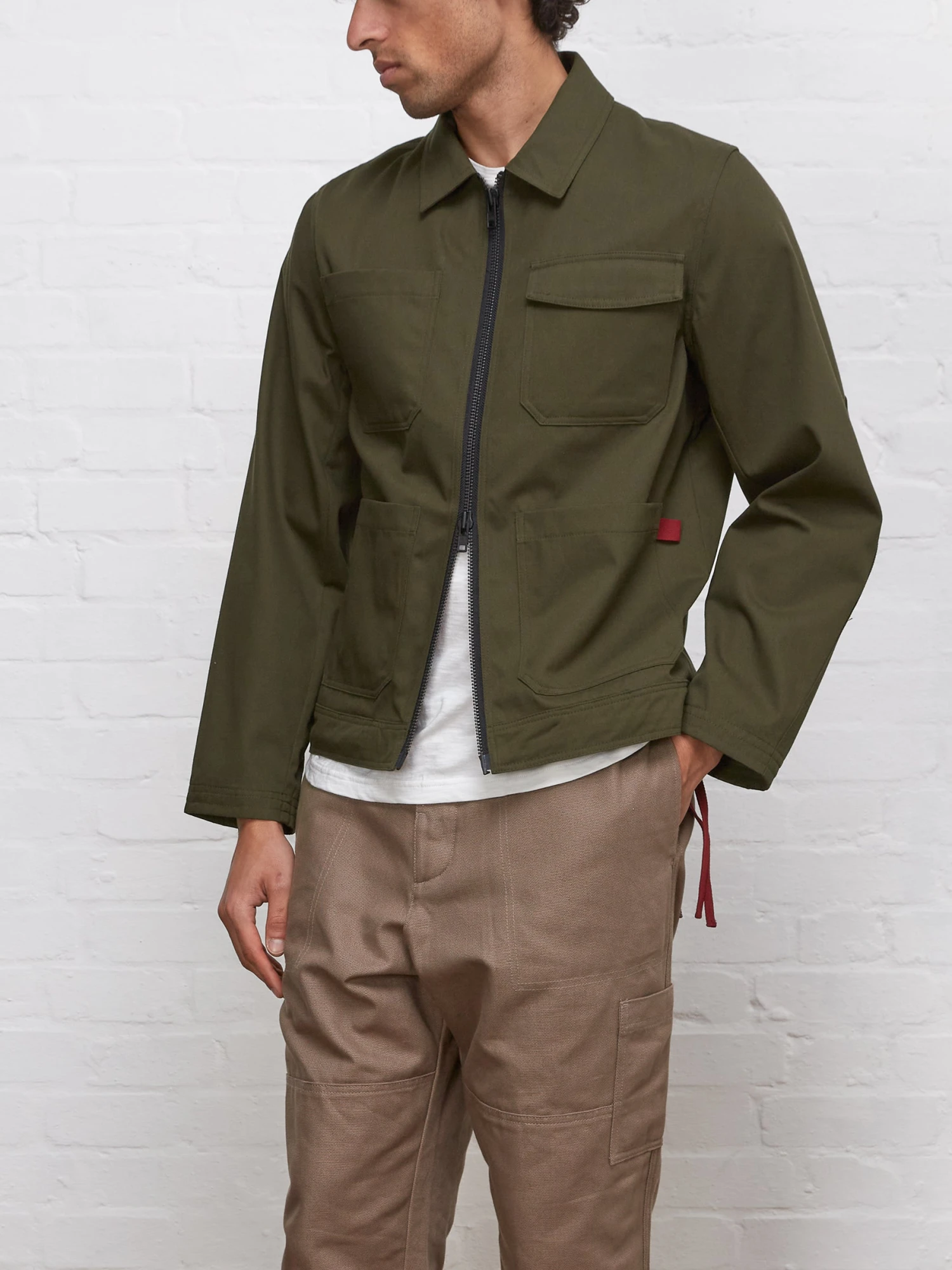 Oliver Spencer X Niwaki Hortus Gardening Jacket Park Green 7 Oliver Spencer X Niwaki Hortus Gardening Jacket Park Green - Image 5