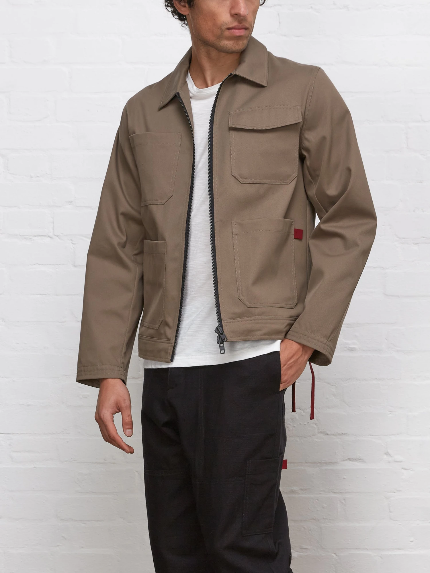 Oliver Spencer X Niwaki Hortus Gardening Jacket Scafell Khaki 7 Oliver Spencer X Niwaki Hortus Gardening Jacket Scafell Khaki - Image 5