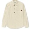 Oliver Spencer X Niwaki Haru Gardening Overshirt Bruton Beige -Men's Fashion-Oliver Spencer OSNMS177HaruGardeningOvershirtBRU01BEIBrutonBeige