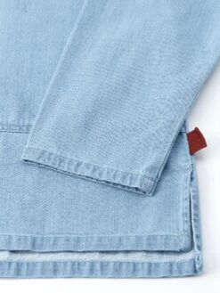 Oliver Spencer X Niwaki Ohana Gardening Smock Mullins Denim Indigo Light 15 Oliver Spencer X Niwaki Ohana Gardening Smock Mullins Denim Indigo Light -Men's Fashion-Oliver Spencer OSNMS178OhanaGardeningSmockMUL01INLMullinsDenimIndigoLight2