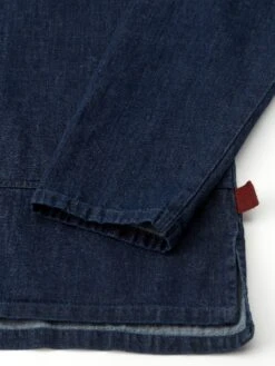 Oliver Spencer X Niwaki Ohana Gardening Smock Mullins Denim Indigo Rinse -Men's Fashion-Oliver Spencer OSNMS178OhanaGardeningSmockMUL01INRMullinsDenimIndigoRinse2