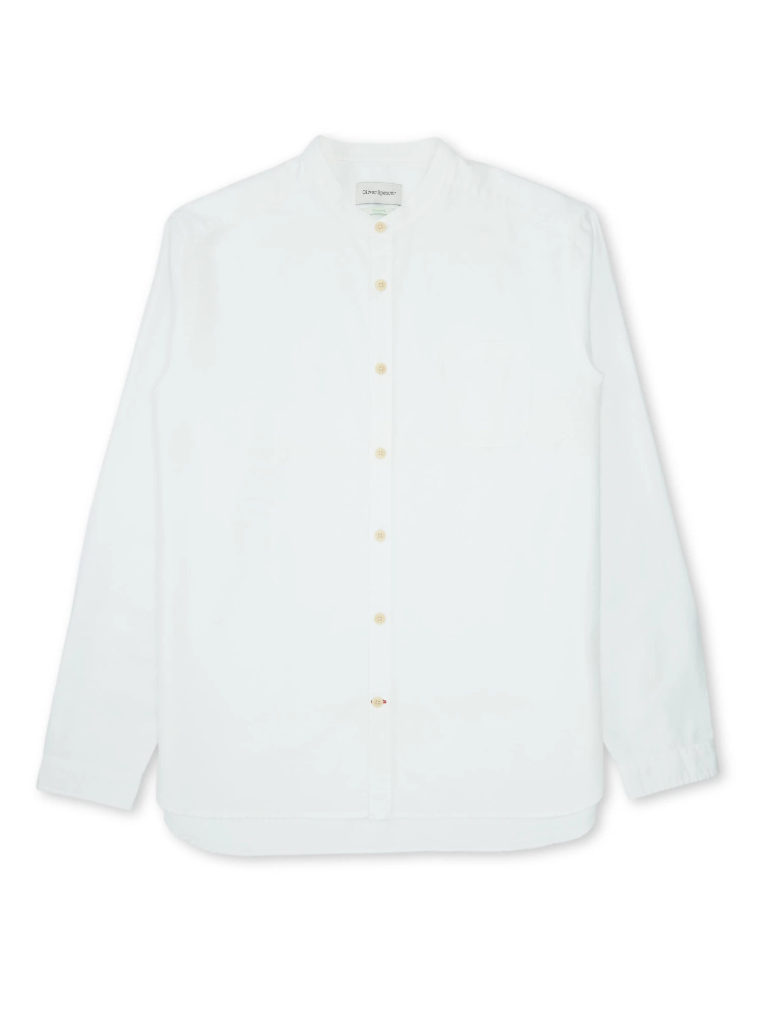 Grandad Shirt Brecon White 3 Grandad Shirt Brecon White