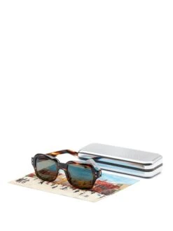 Cubitts X Oliver Spencer Conduit Sunglasses Chocolate Tortoiseshell 9 Cubitts X Oliver Spencer Conduit Sunglasses Chocolate Tortoiseshell -Men's Fashion-Oliver Spencer OSStudioCubittsSunglassesTortoise4