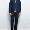 Navy Ellbridge Solms Suit 2 Navy Ellbridge Solms Suit -Men's Fashion-Oliver Spencer SOLMSJACKETELLBRIDGENAVY14