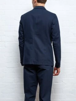 Navy Ellbridge Solms Suit -Men's Fashion-Oliver Spencer SOLMSJACKETELLBRIDGENAVY19copy